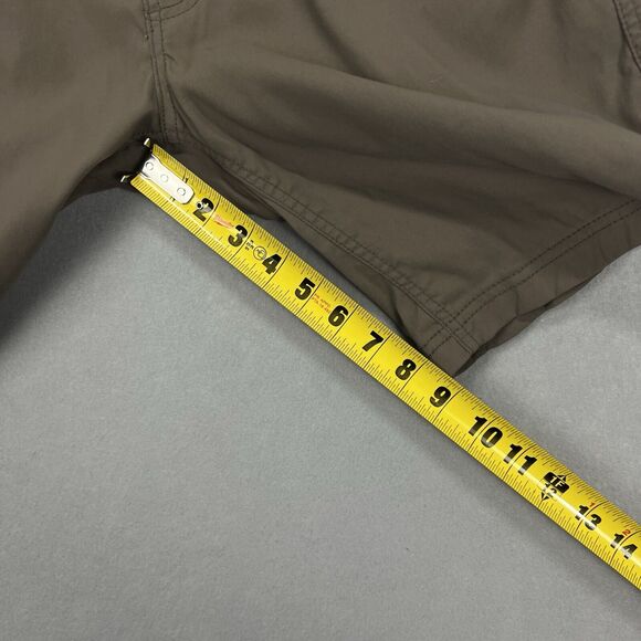 Prana Men's Flat Front Shorts - Brown - Picture 7 of 8